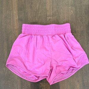 Aritzia Golden Athletic Shorts